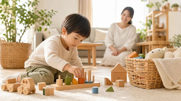 3歳の子育てについて紹介する記事のイメージ